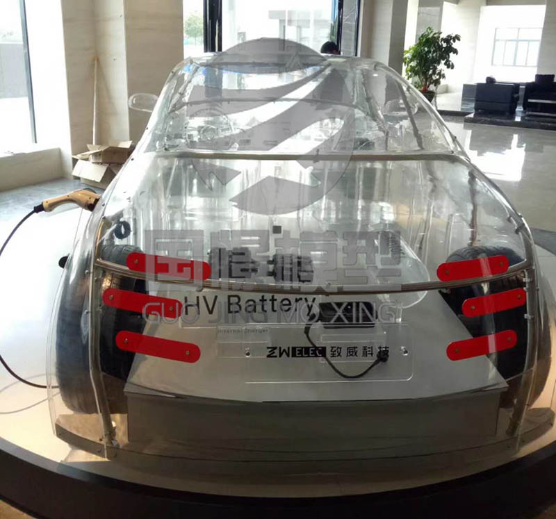 汉中透明车模型